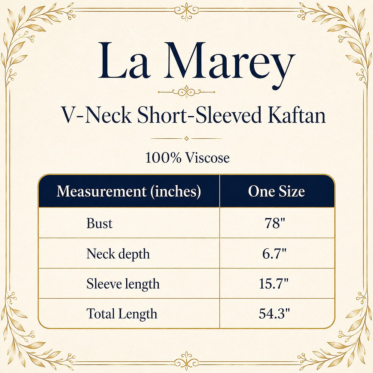La Marey Multi Color V-Neck Short Sleeved Maxi Dress-One Size Fits Most