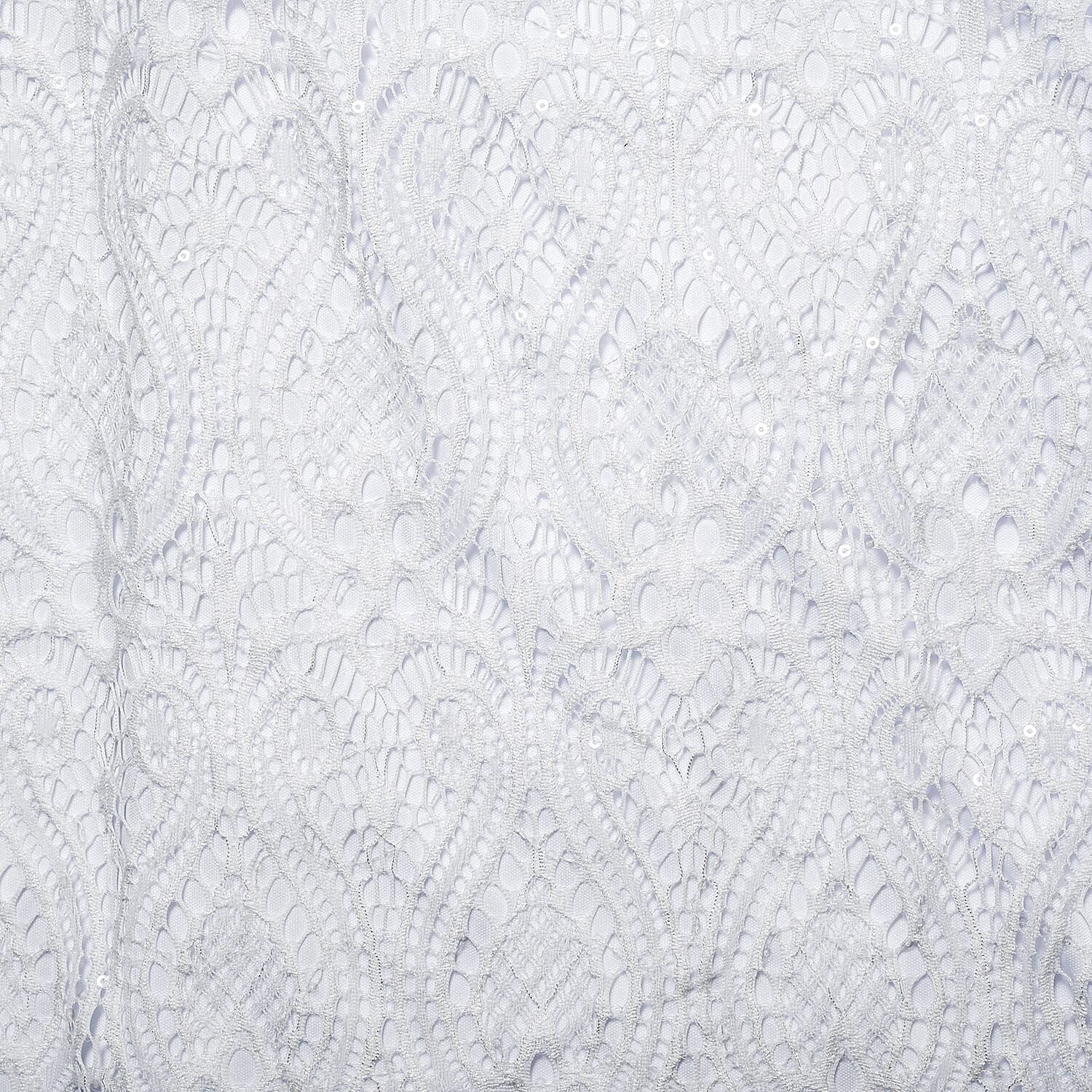 Brittany Black Off White Lace Capelet Top - 2X