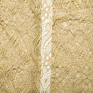 Brittany Black Champagne Lace Cardigan - L
