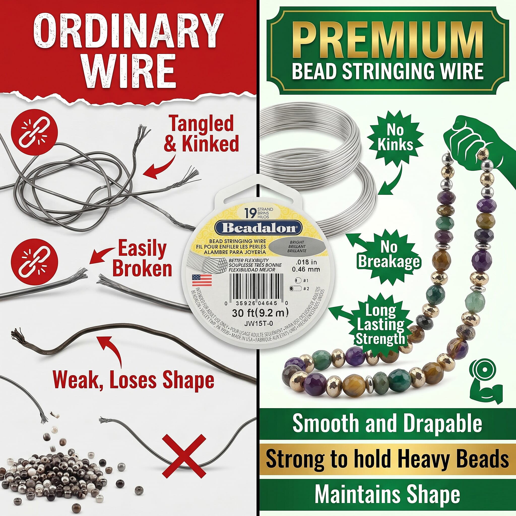 GCS 19 Strand Beading Wire