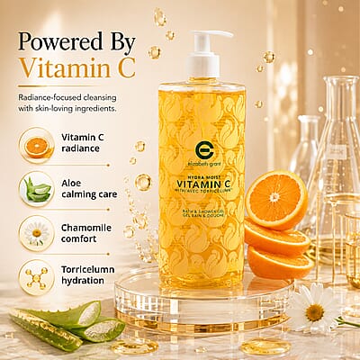 Elizabeth Grant Hydra-Moist Vitamin C with Torricelumn Bath & Shower Gel (33.1oz)