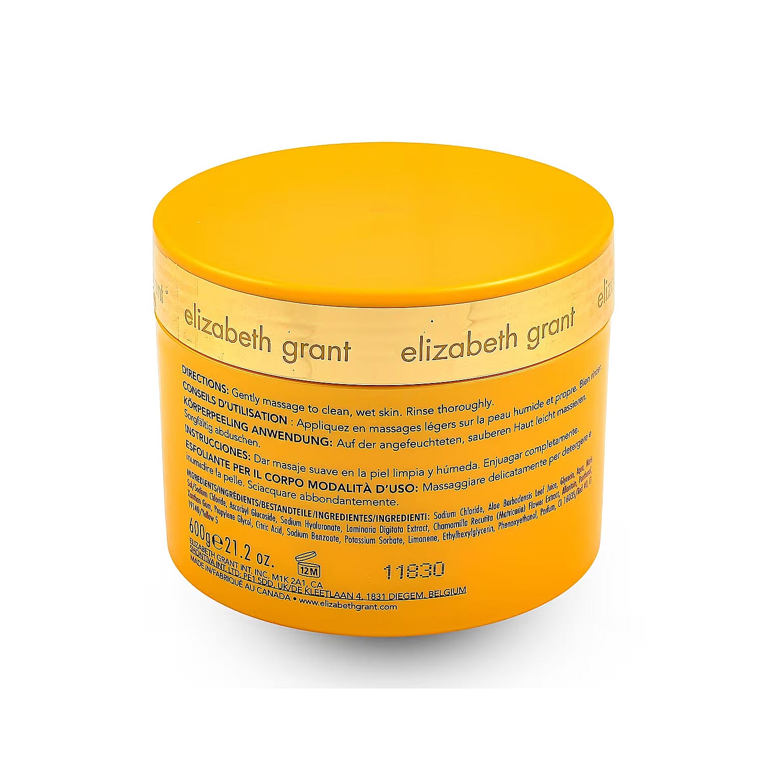 Elizabeth Grant Vitamin C Hydra-Moist with Torricelumn Salt Body Scrub (21.2oz)