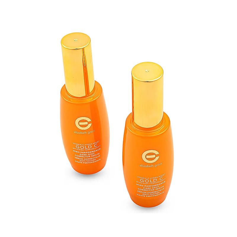 Elizabeth Grant Vitamin C Hydra-Moist Gold C High Performance Dark Spot Corrector Serum (2x 2oz)
