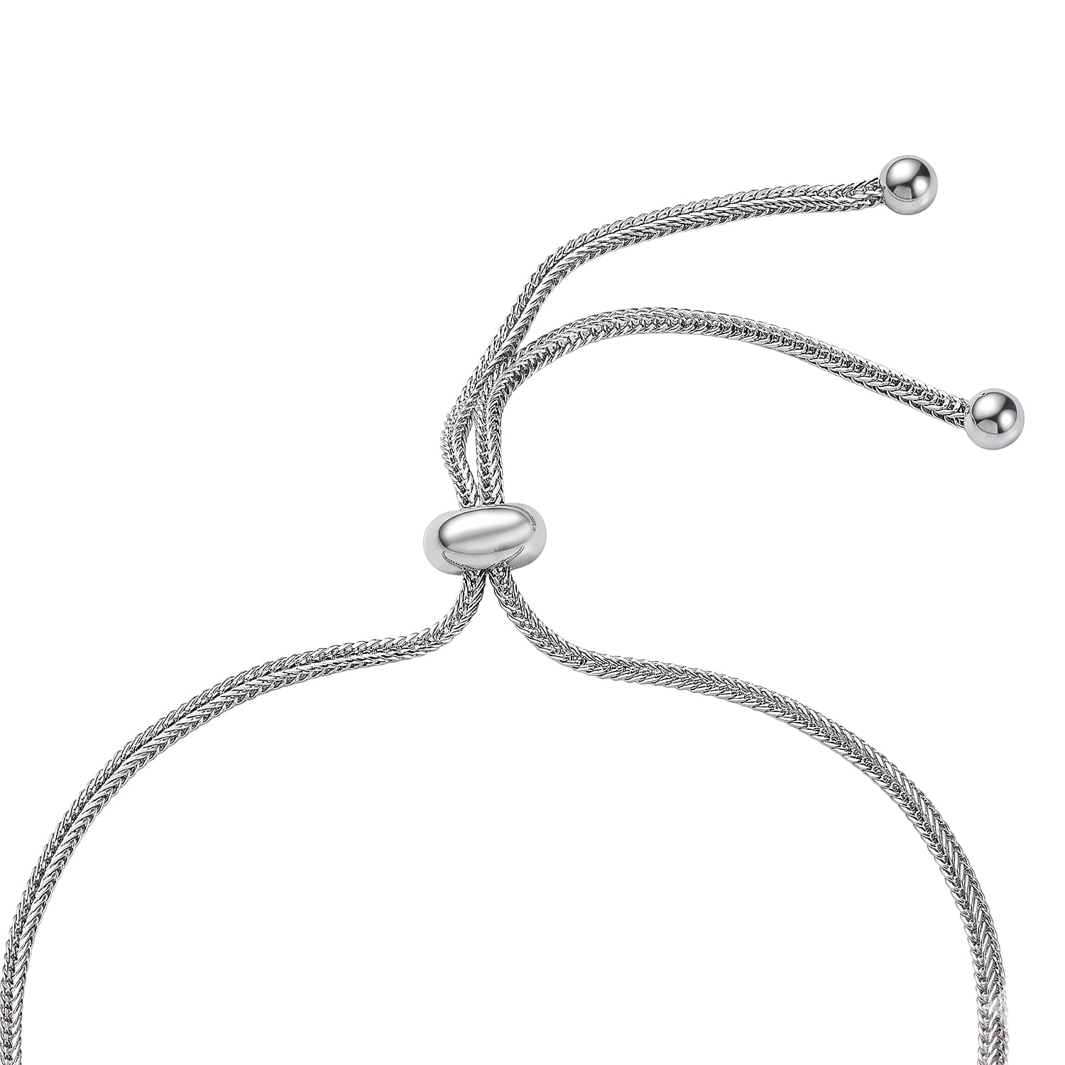 EverTrue Synthetic Ruby 3.15 ctw Bracelet in Stainless Steel (10.50 In)