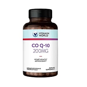 Vitamin World CoQ10 200 mg 120 Softgels