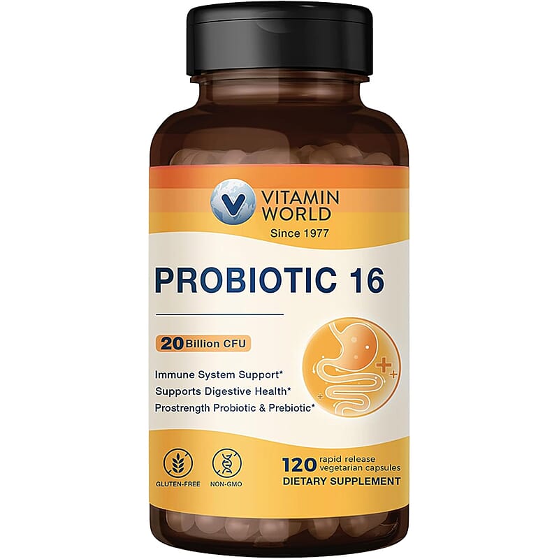 Vitamin World Probiotic 16 120 capsules