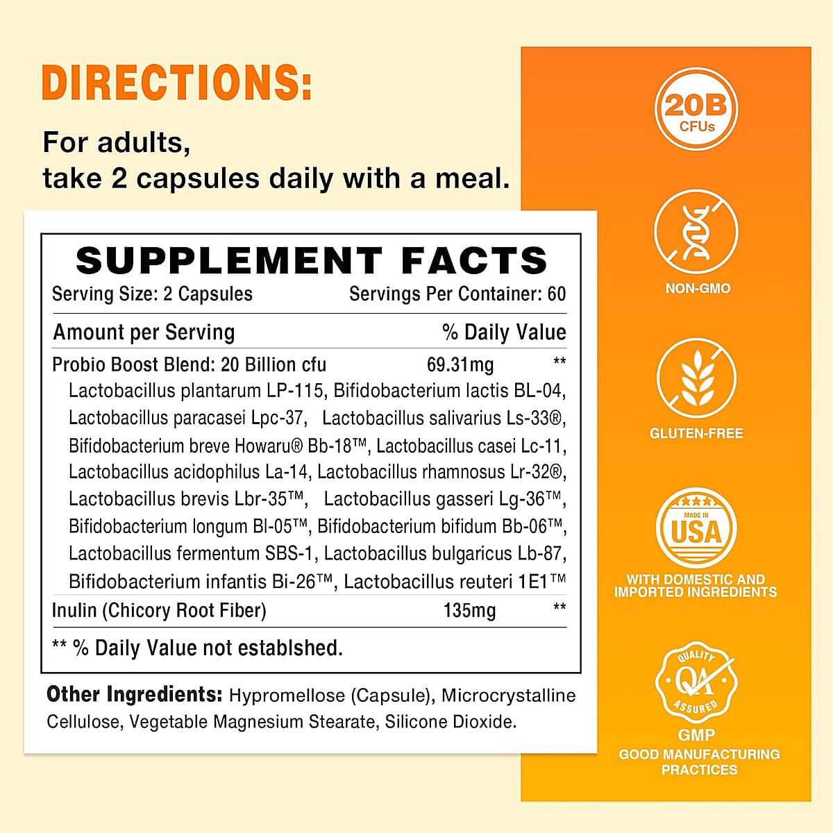 Vitamin World Probiotic 16 120 capsules image number 5