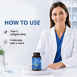 Vitamin World Neuro Clear Brain Health Dietary Supplement (90 Soft Gels) Made in US