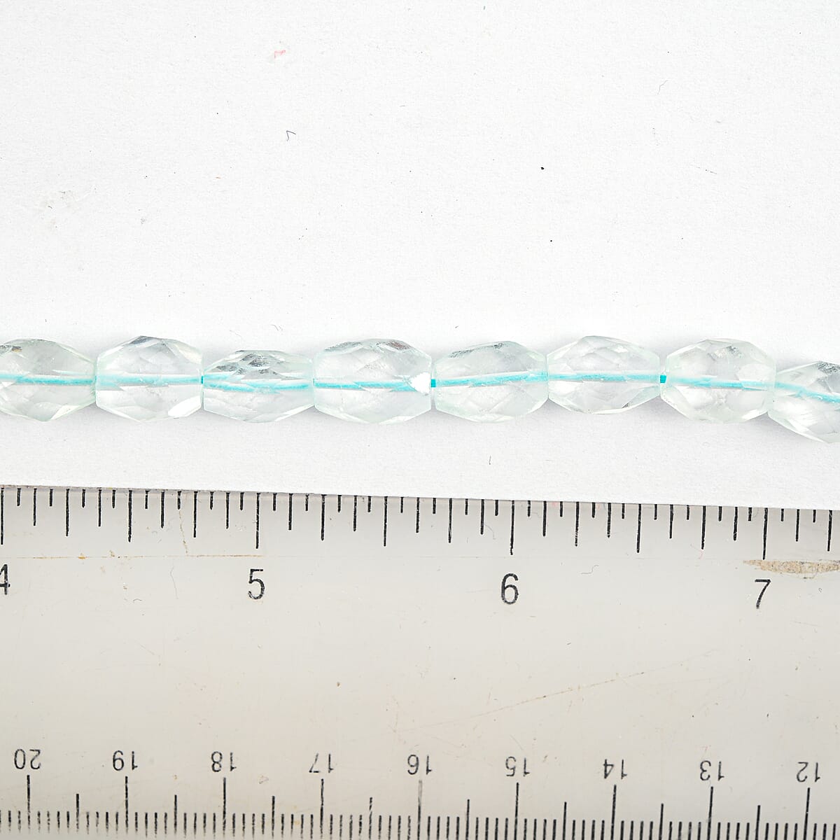 GCS Crytal Oval Aquamarine Beaded Strand (14 Inches) 147.50 ctw image number 1