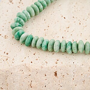GCS 8mm Rondell Jade Beaded Strand (16 Inches) 190.85 ctw