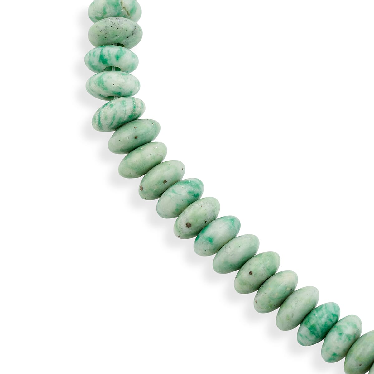 GCS 8mm Rondell Jade Beaded Strand (16 Inches) 190.85 ctw image number 2