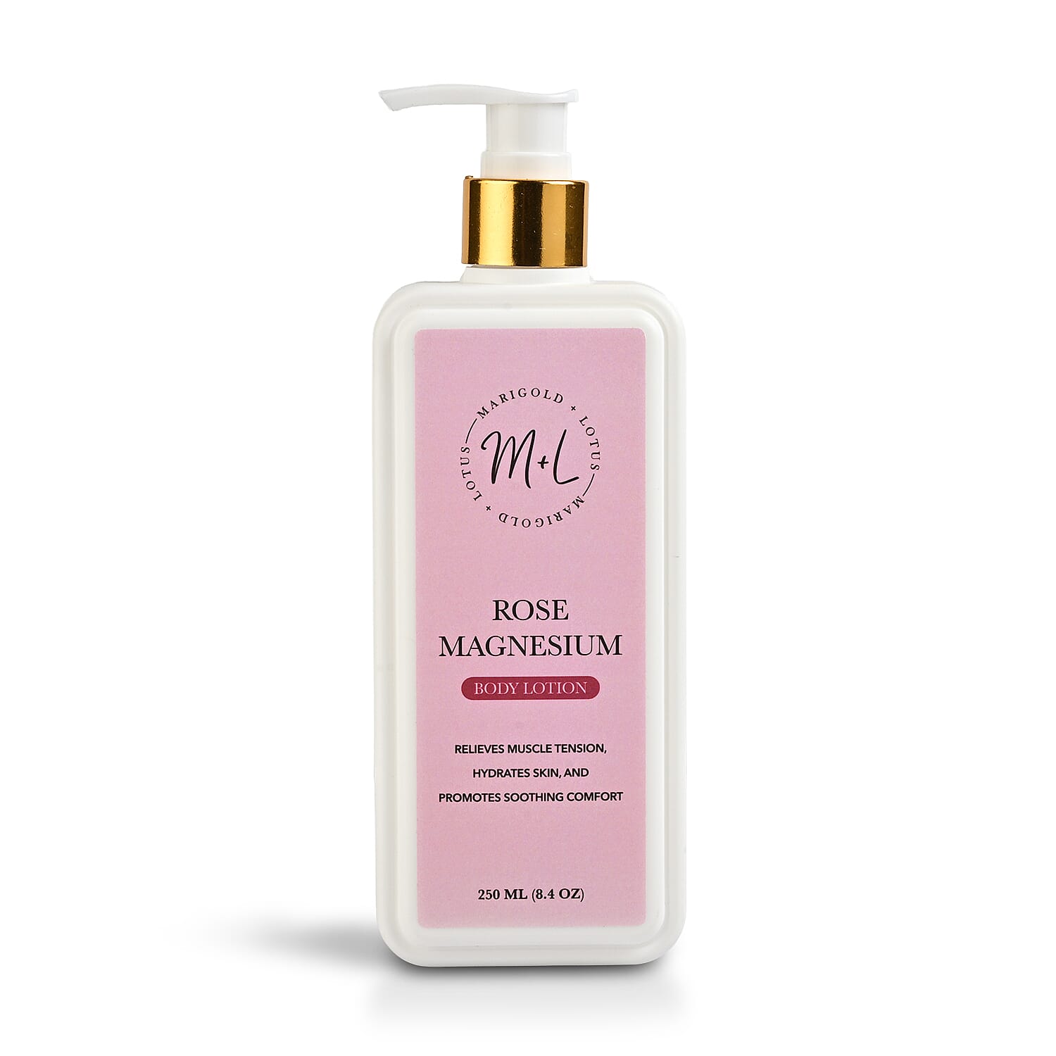 Marigold & Lotus Magnesium lotion - ROSE fragrance