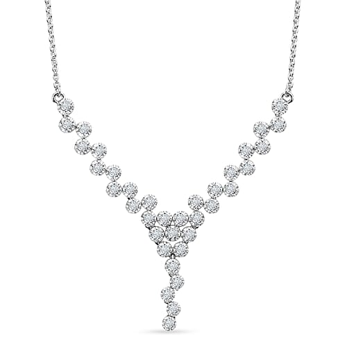 Rhodium Over Sterling Silver - Product card gallery slide 1 (10209786954041)