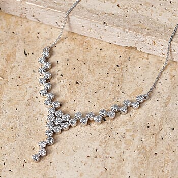 Rhodium Over Sterling Silver - Product card gallery slide 2 (10209786954041)