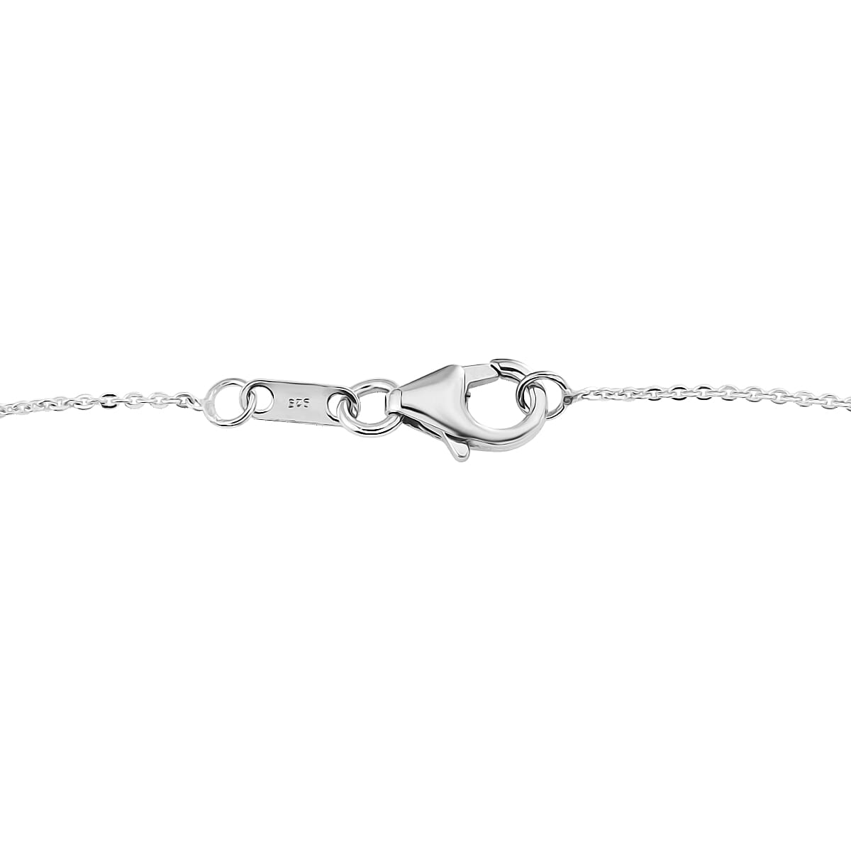 Luxuriant Lab Grown Diamond G-H SI 1.50 ctw Necklace in Rhodium Over Sterling Silver 20 Inches image number 3