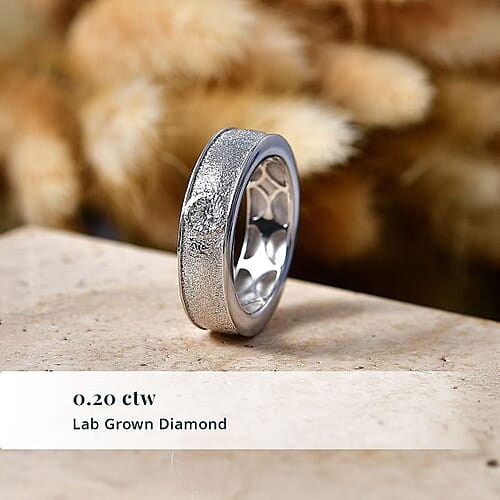 Rhodium Over Sterling Silver / 6.5 - Product card gallery slide 3 (10198344335673)