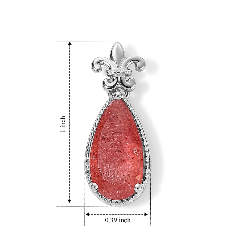 EverTrue Tanzanian Natronite 8.35 ctw Earrings in Platinum Bond