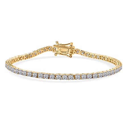Yellow Gold Over Sterling Silver / 6.5 Inches - Product card gallery slide 1 (10184700985657)