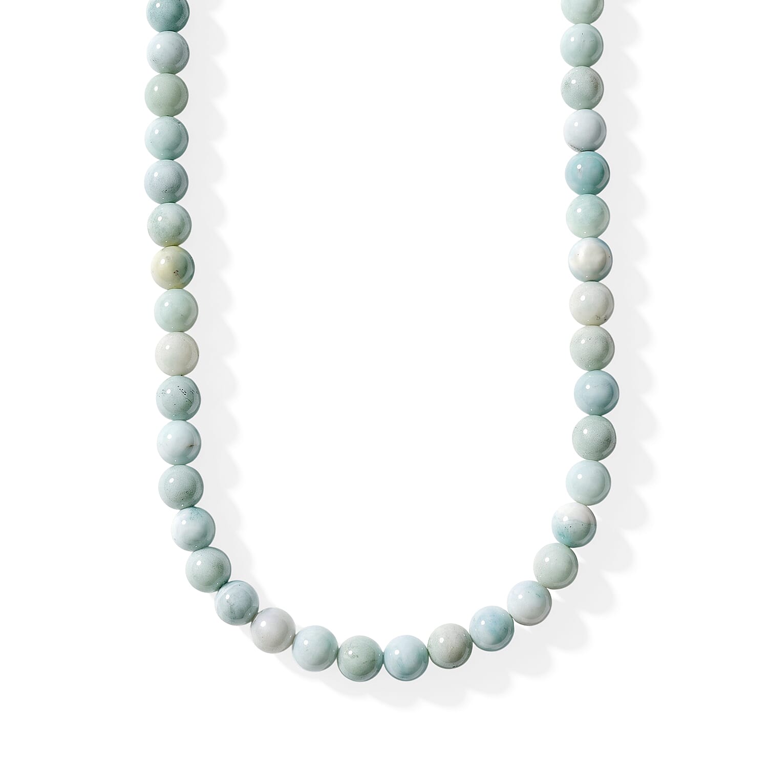 GCS Amazonite Round 6-6.5mm Beaded Strand 15.5-16 in Length 102.35 ctw