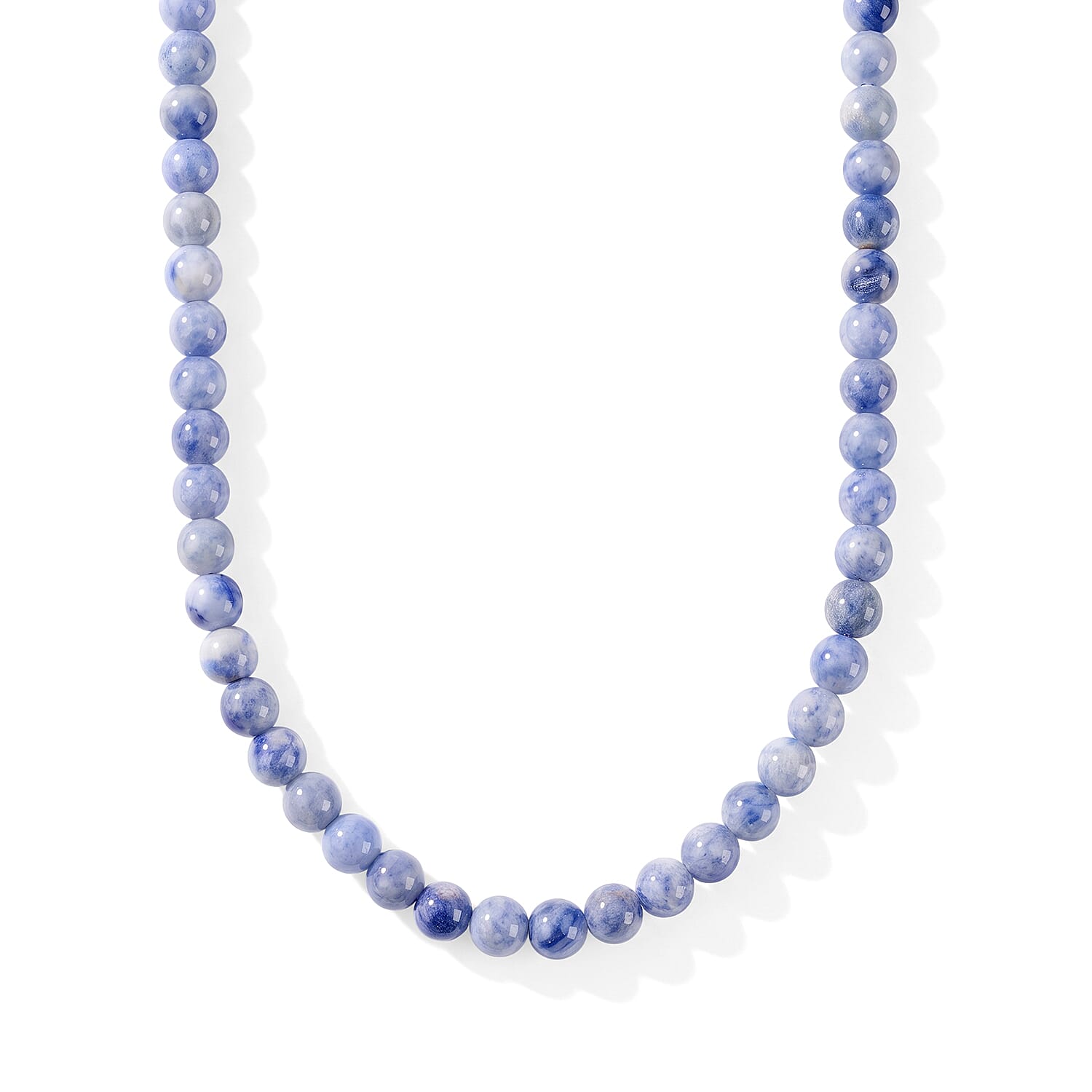 GCS Sodalite Round 6-6.5mm Beaded Strand 15.5-16 in Length 112.10 ctw