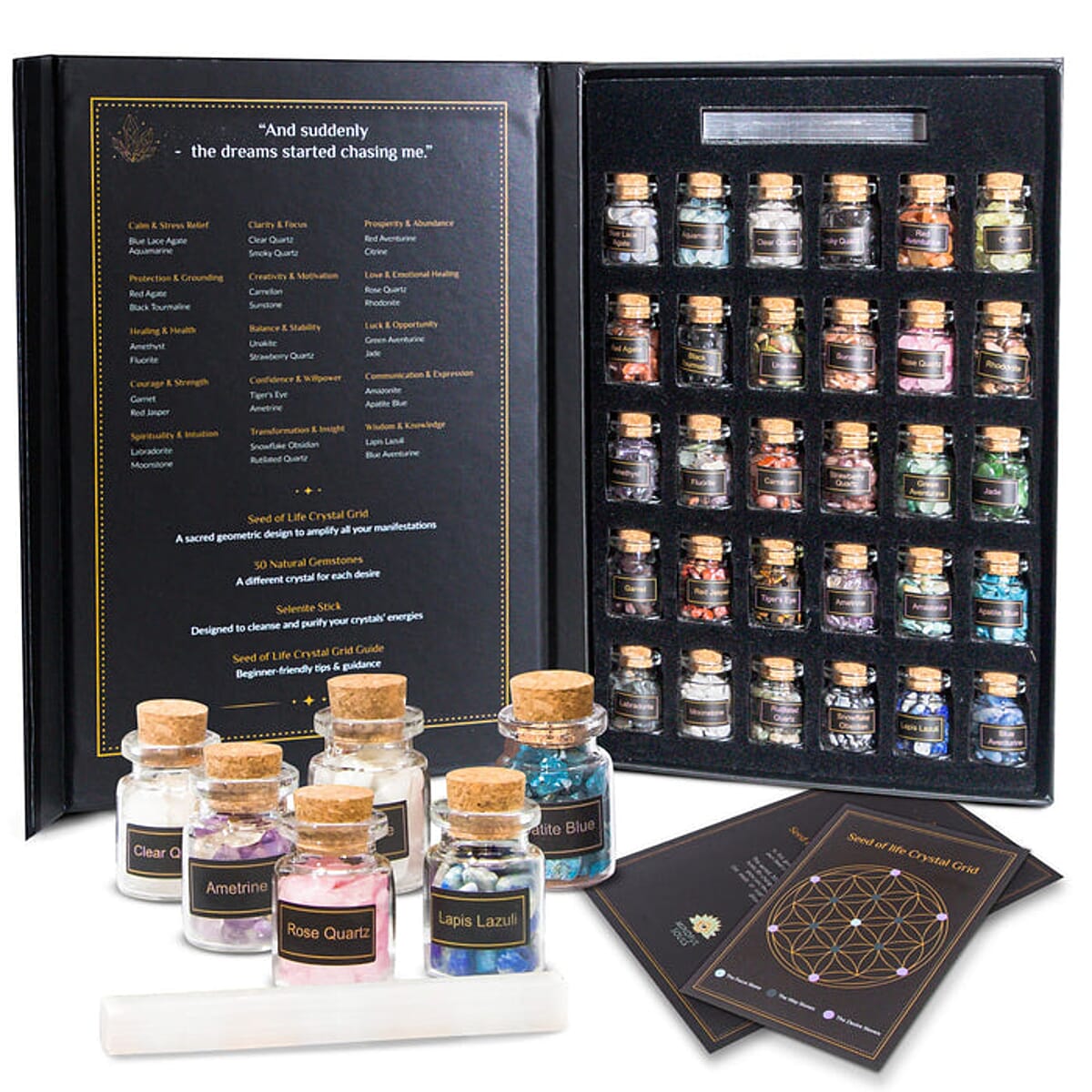 Mystical Manifestation Crystal Grid Kit image number 0
