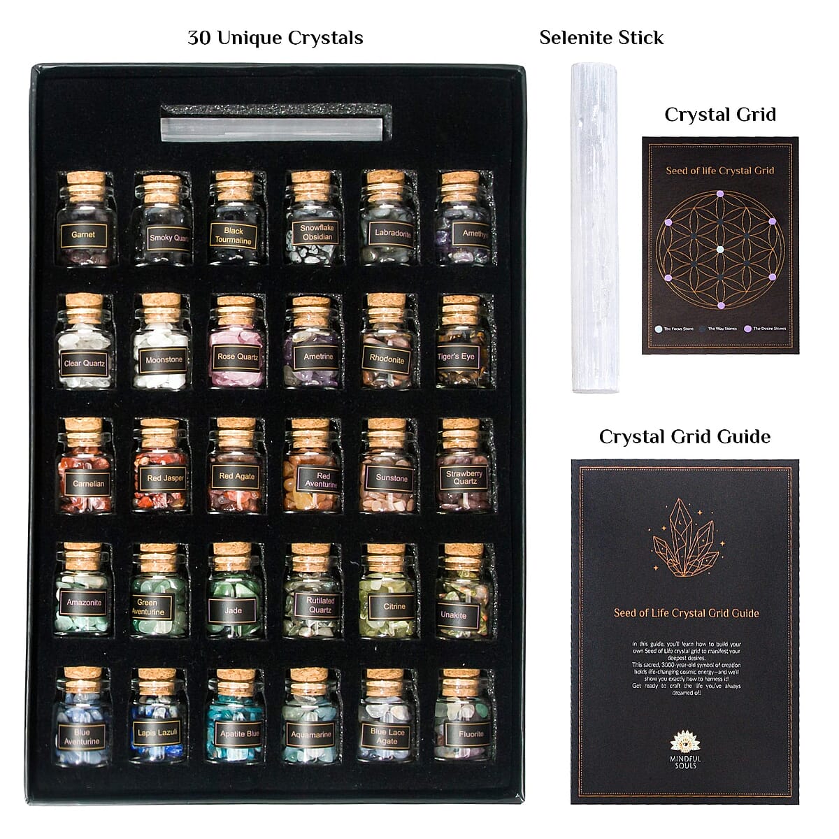 Mystical Manifestation Crystal Grid Kit image number 1