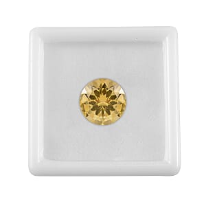Gem Hunter Collection AAAA Brazilian Citrine Fancy Cut (Rnd 14 mm) 7.50 ctw