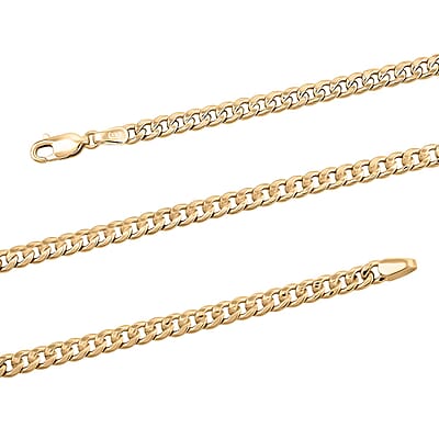 3.5 Miami Cuban Chain Necklace in 10K Yellow Gold (24 Inches) 7.6 Grams
