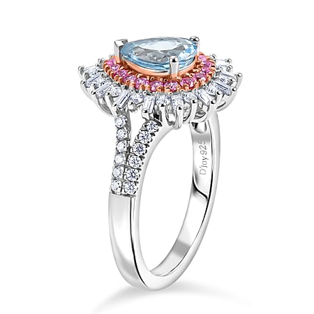 Multi Color / Sterling Silver / Aquamarine / 10 - Product card gallery slide 4 (10184698069305)