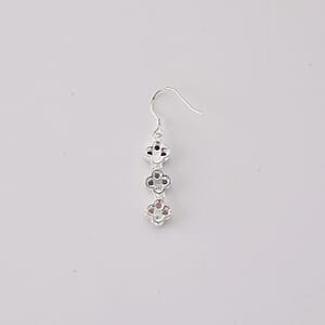 Multi-Tourmaline 5.00 ctw Earrings in Silvertone