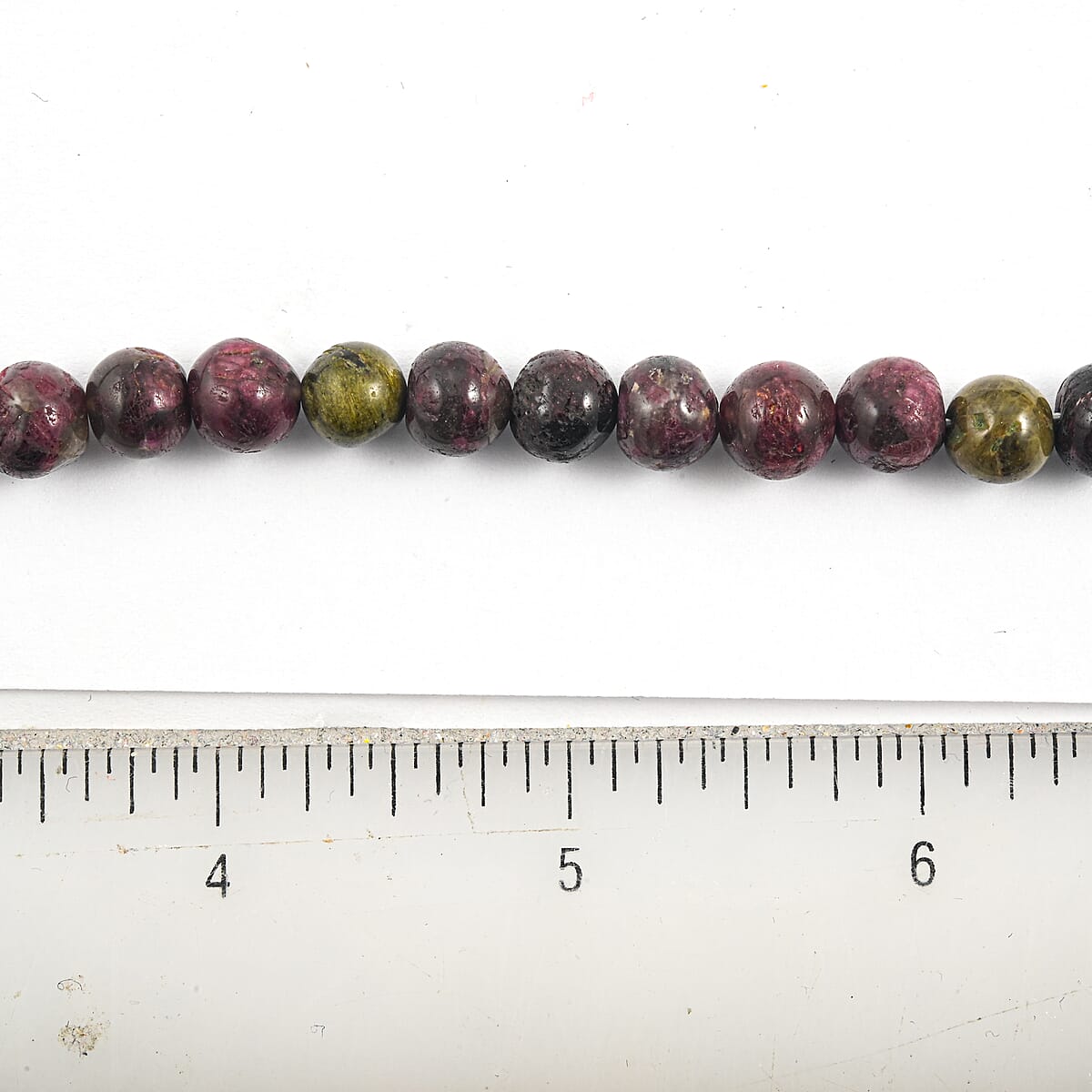 GCS Multi-Tourmaline Round Beaded Strand (14 Inches) 147.70 ctw image number 1