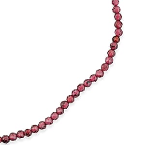 GCS Pink Garnet Beaded Strand (16 Inches) 15.80 ctw