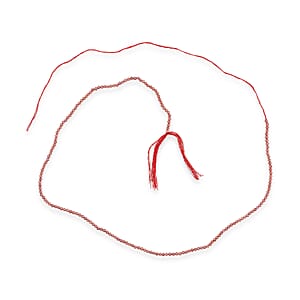 GCS Mozambique Garnet Beaded Strand (12.50 Inches) 11.75 ctw
