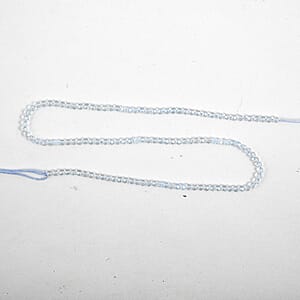 GCS Hyalite Opal Round Beaded Strand (12.5 Inches) 16.90 ctw