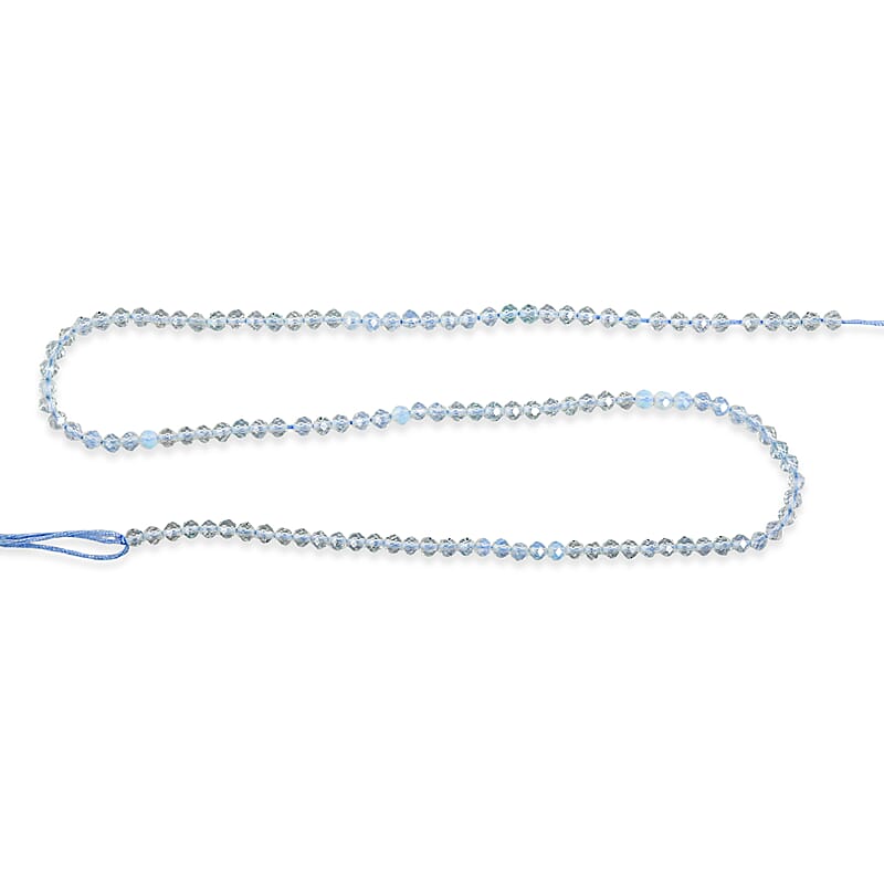 GCS Hyalite Opal Round Beaded Strand (12.5 Inches) 16.90 ctw