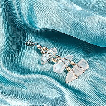 Clear Quartz / Pure Brass / Silver Plating - Product card gallery slide 2 (10198347088185)