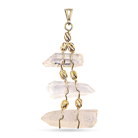 Clear Quartz / Pure Brass / Silver Plating - Product card gallery slide 4 (10198347088185)