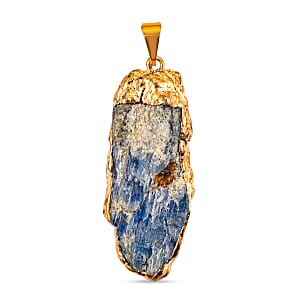 Sodalite 39.00 ctw Pendant Without Chain in Goldtone