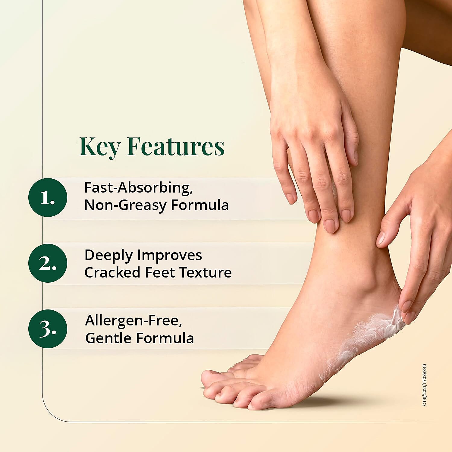 Hemp Heaven Natural Hemp Seed Oil Foot Cream (12oz) Peppermint