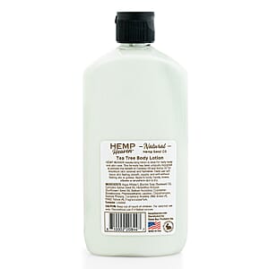Hemp Heaven Natural Hemp Seed Oil Body Lotion (12oz) Tea Tree