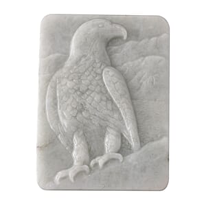 Natural Jade Eagle Carved Decoration 150.00 ctw
