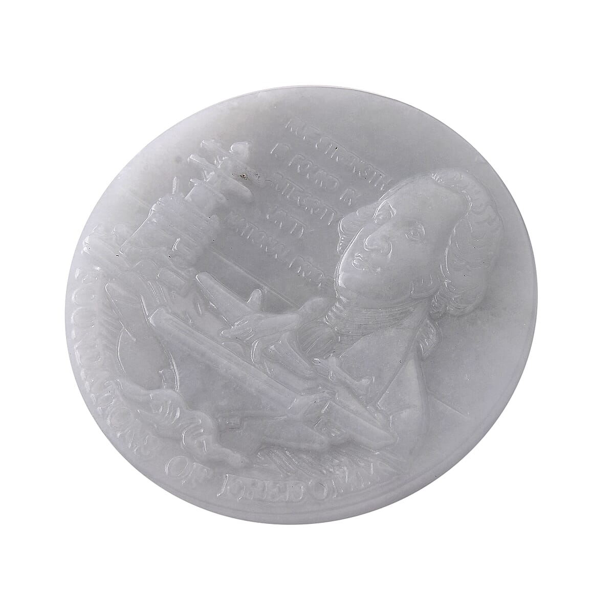 Natural Jade Intaglio Carved Decoration 150.00 ctw image number 2