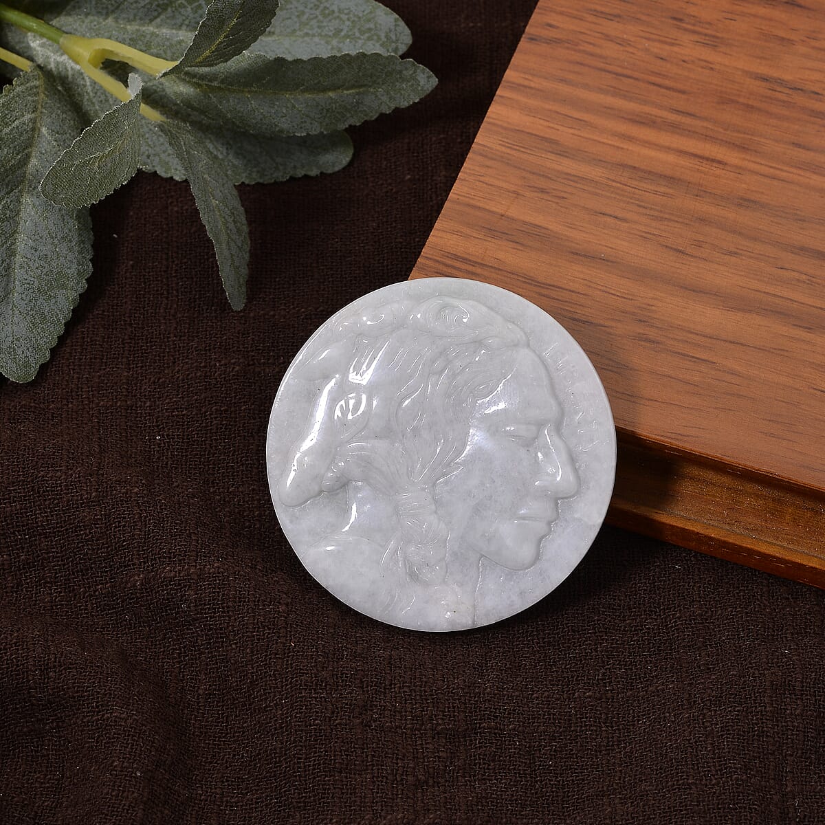 Natural Jade Roman Heritage Carved Decoration 150.00 ctw image number 1