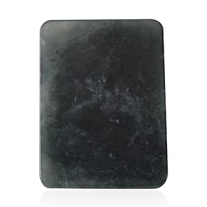 Natural Olmec Jadeite Carved Rose Bar (55x45mm) 135.00 ctw