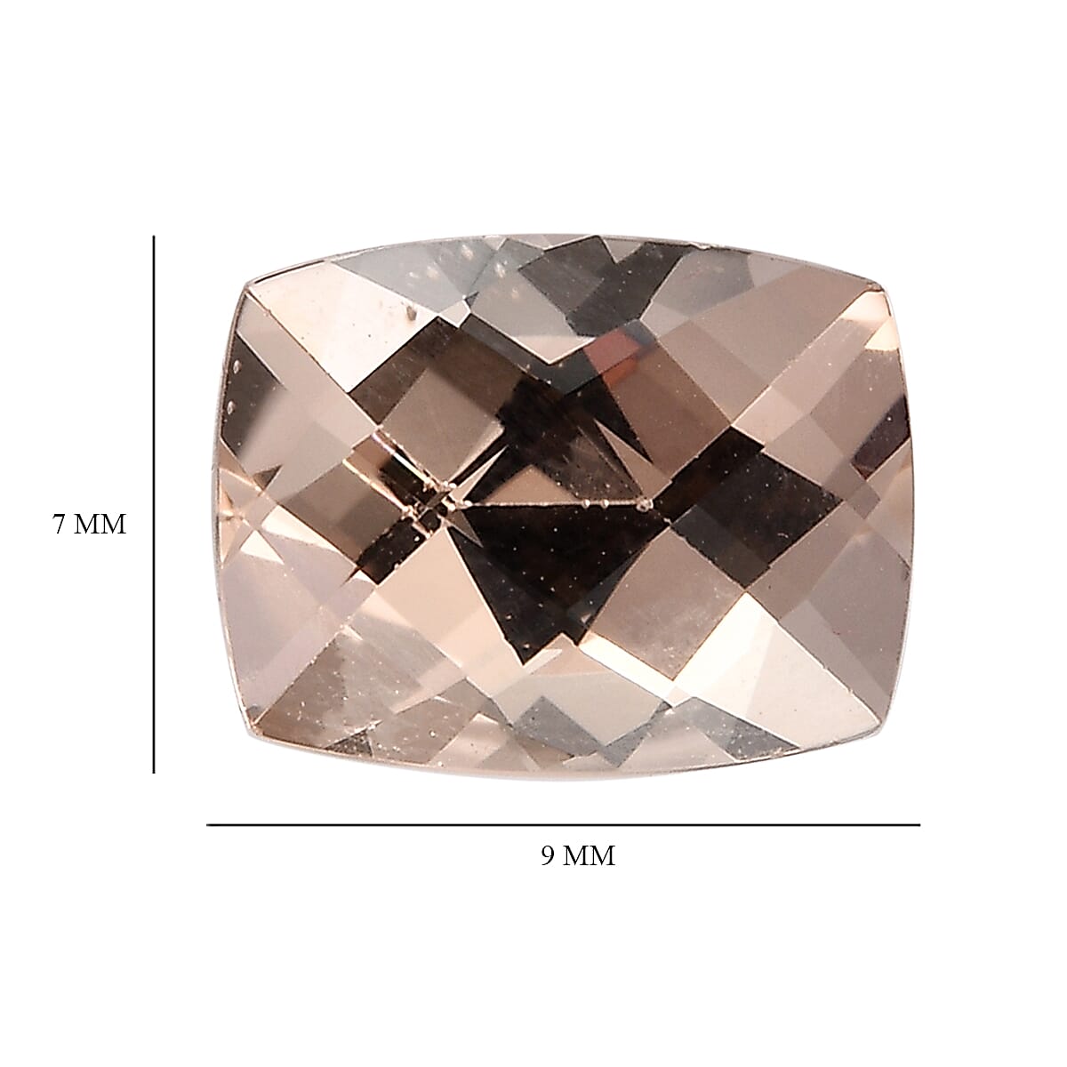 Marropino Morganite (Cush 9x7 mm) 1.90 ctw image number 4