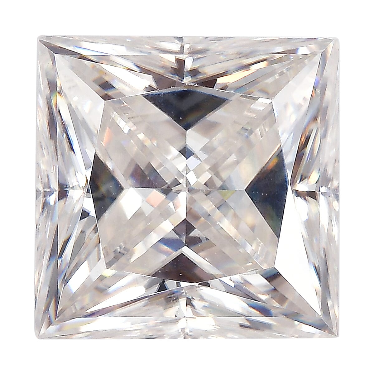 Princess Cut Moissanite (Sqr 10 mm) 4.77 ctw