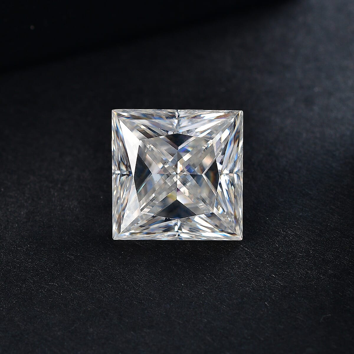 Princess Cut Moissanite (Sqr 10 mm) 4.77 ctw image number 1