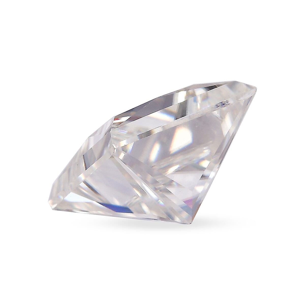 Princess Cut Moissanite (Sqr 10 mm) 4.77 ctw