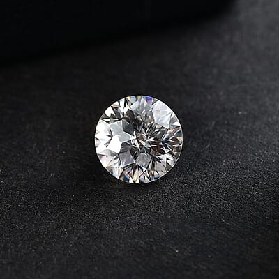 Moissanite (Rnd 6 mm) 0.77 ctw
