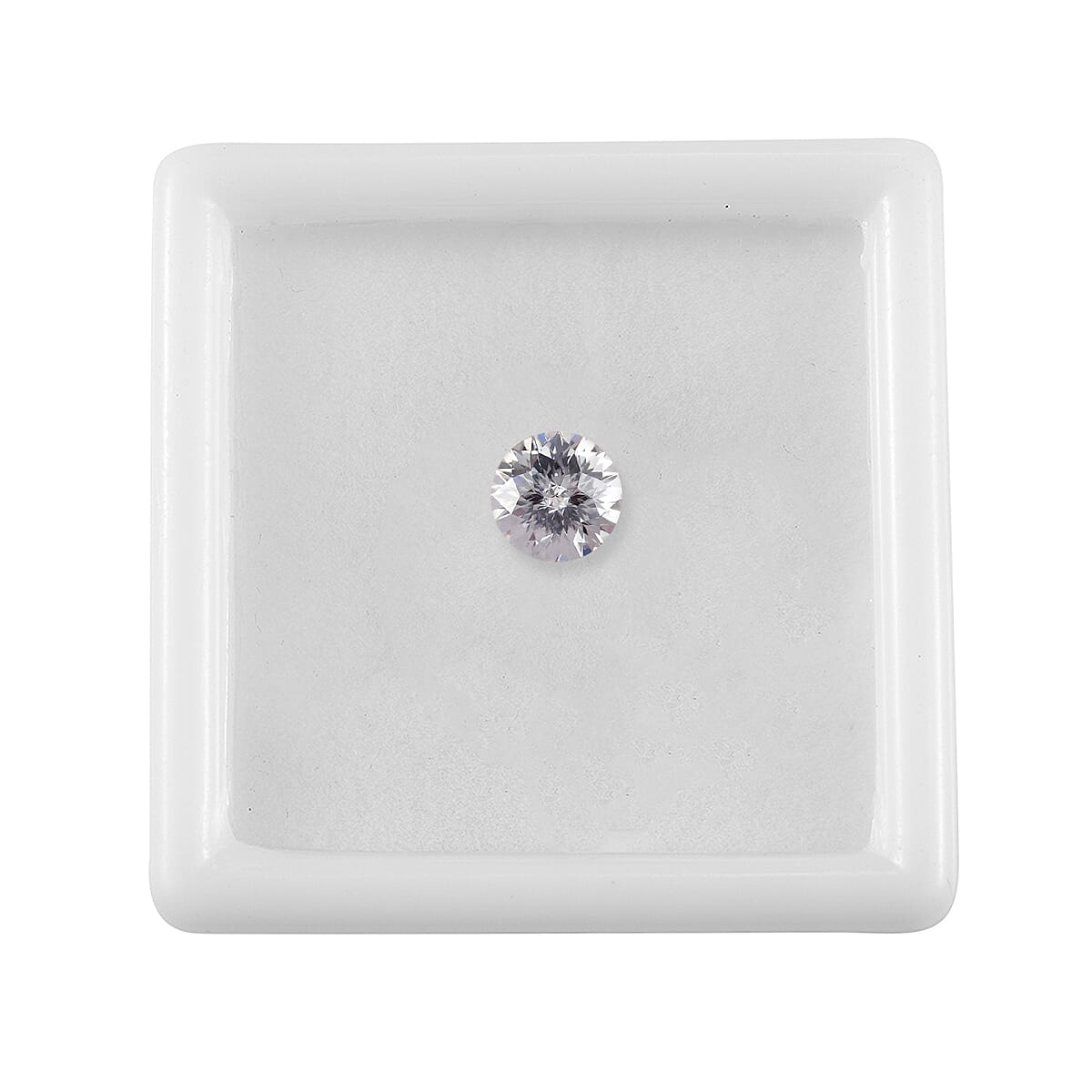 Moissanite (Rnd 6 mm) 0.77 ctw